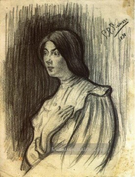 picasso - Porträt Lola 1898 Pablo Picasso